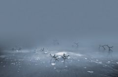“Берег Шакалов” — победитель в номинации “Мир в наших руках” за самые провокационные фотографии, демонстрирующие то, как человечество влияет на естественный мир дикой природы. Фото сделано в Чувашии, на левом берегу ВолгиТуманный “Берег Шакалов”