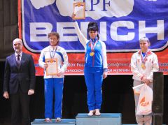 Анастасия Петрова выжала золото Кубка России Пауэрлифтинг жим штанги лёжа 