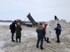  С чебоксарских дорог на полигон Новочебоксаркого филиала АО «Ситиматик» завезли более 3 000 тонн грязного снега
