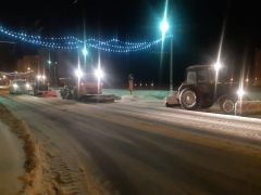 В Новочебоксарске устранили последствия сильнейшего снегопада