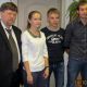 Встреча с чемпионами в Клубе блогеров при редакции  газеты "Грани"