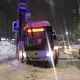 В Юго-западном районе Чебоксар рейсовый автобус врезался в столб