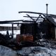 В Чебоксарском районе сгорела баня пожар 