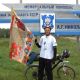 Историк из Чапаевска отправился в колыбель Революции на велосипеде велосипед велопутешественник 