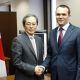 Президент ЧР встретился  с Послом Японии Президент Чувашии Михаил Игнатьев 