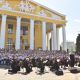 На Красной площади Чебоксар широко отметили День славянской письменности День славянской письменности и культуры 